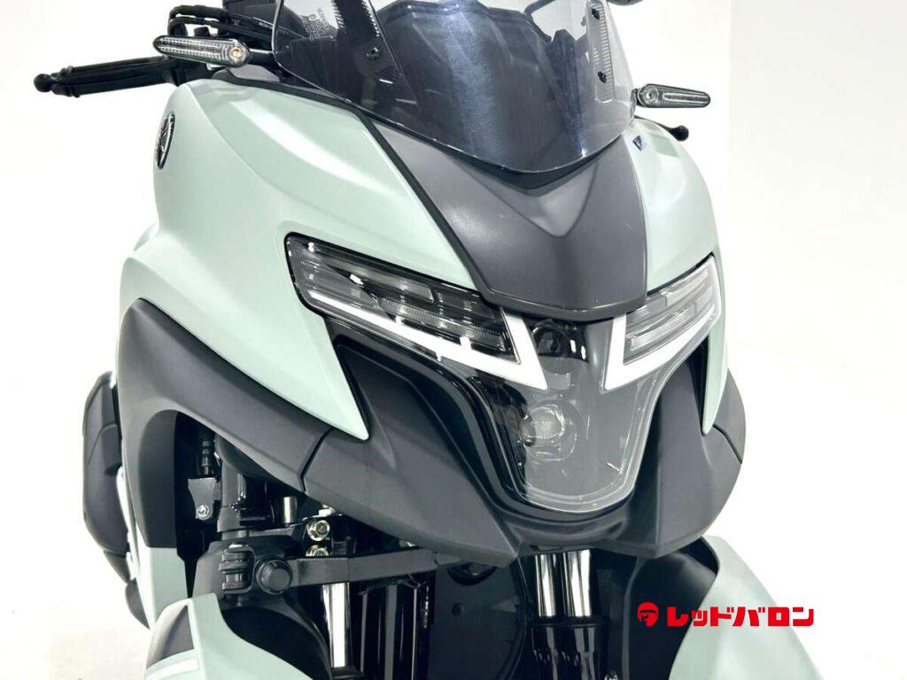 ★普通免許仕様トリシティ125ABS ワイドトレッド 低走行3,590km Gヒーター ハザード 社外ホーン メットホルダー★東京/大田区【下取OK】 普通免許仕様もOK！】トリシティ125ABS ZORRO製ルーフキット