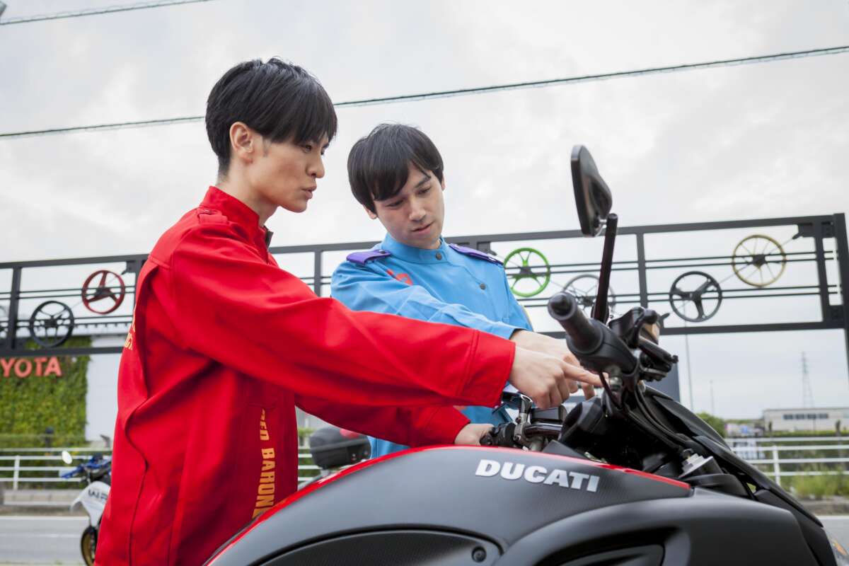 査定をしている様子